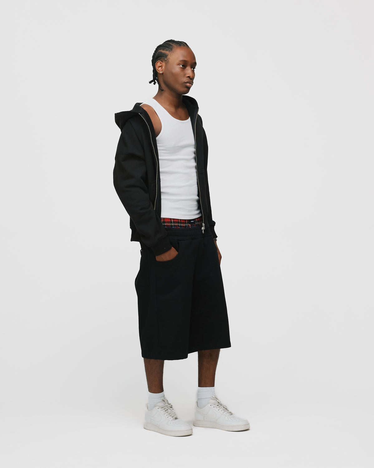 Boxer Sweatshorts - Black