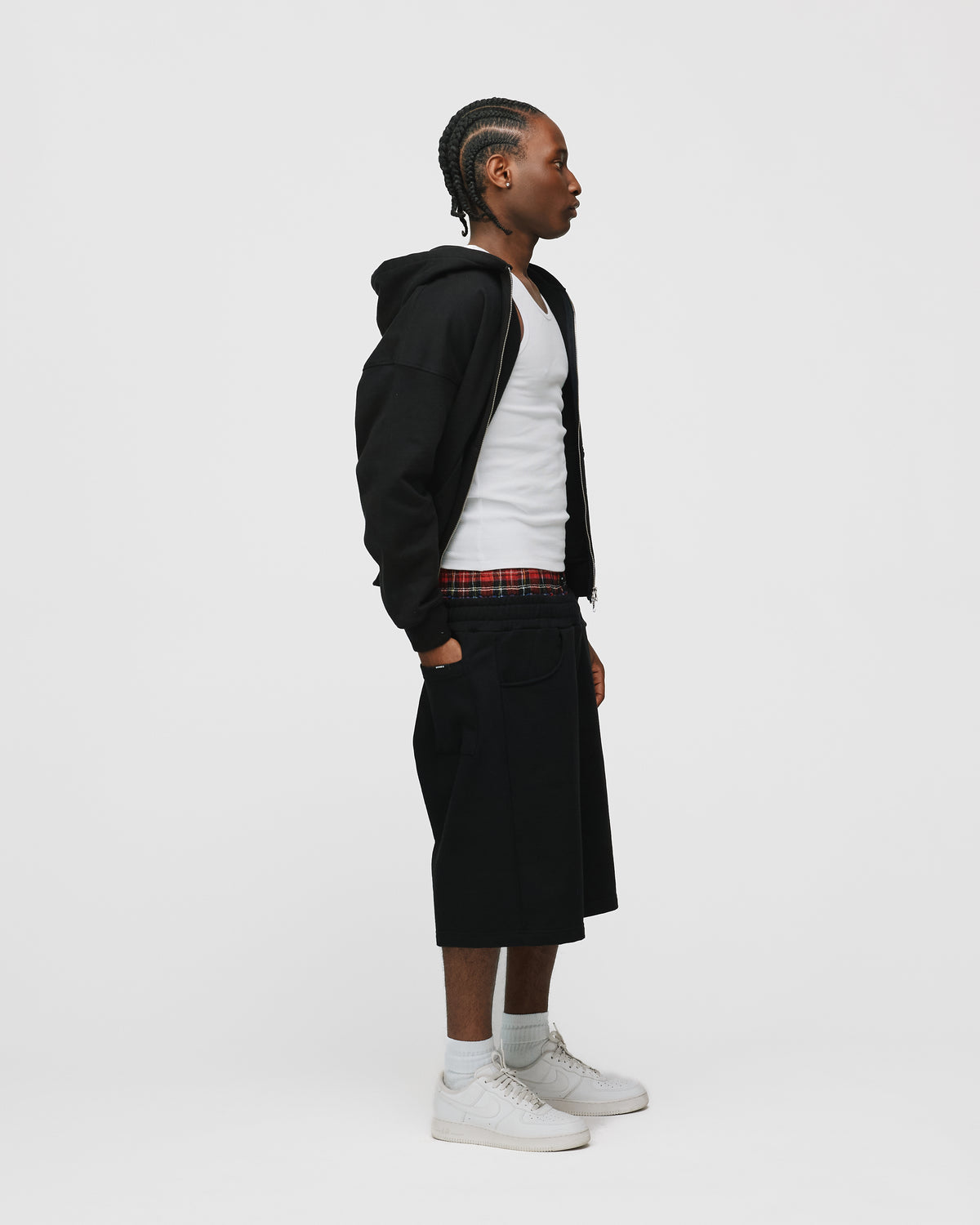 Boxer Sweatshorts - Black