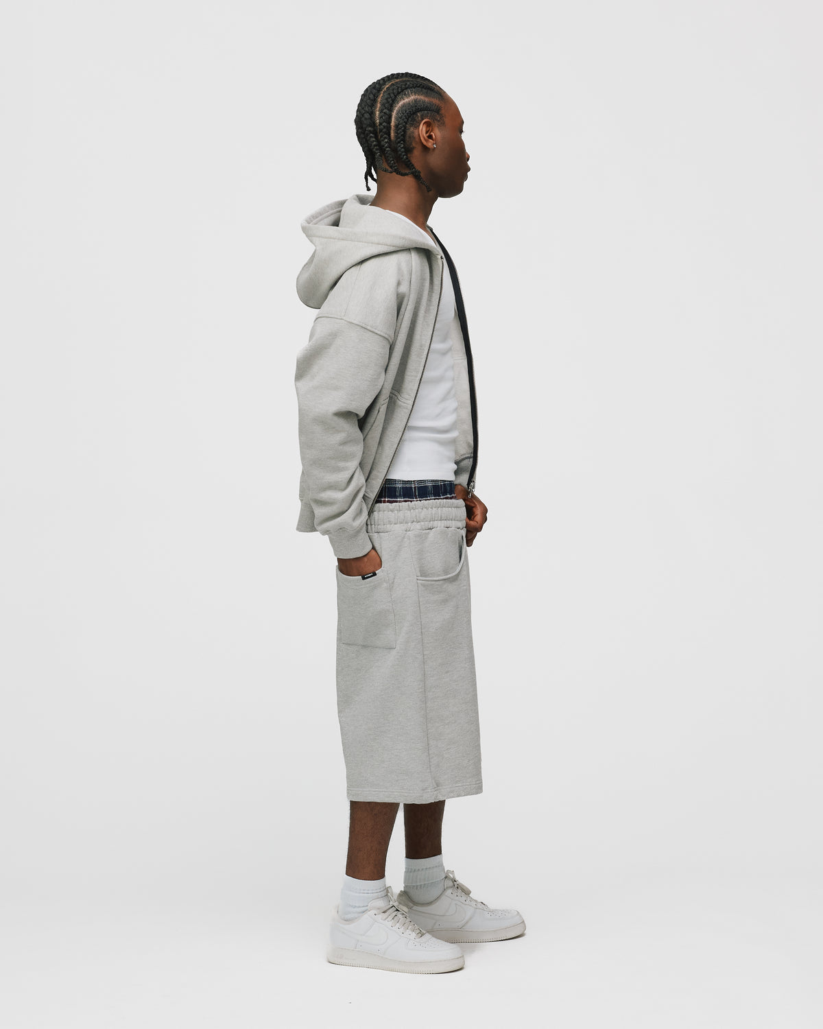 Boxer Sweatshorts - Grey