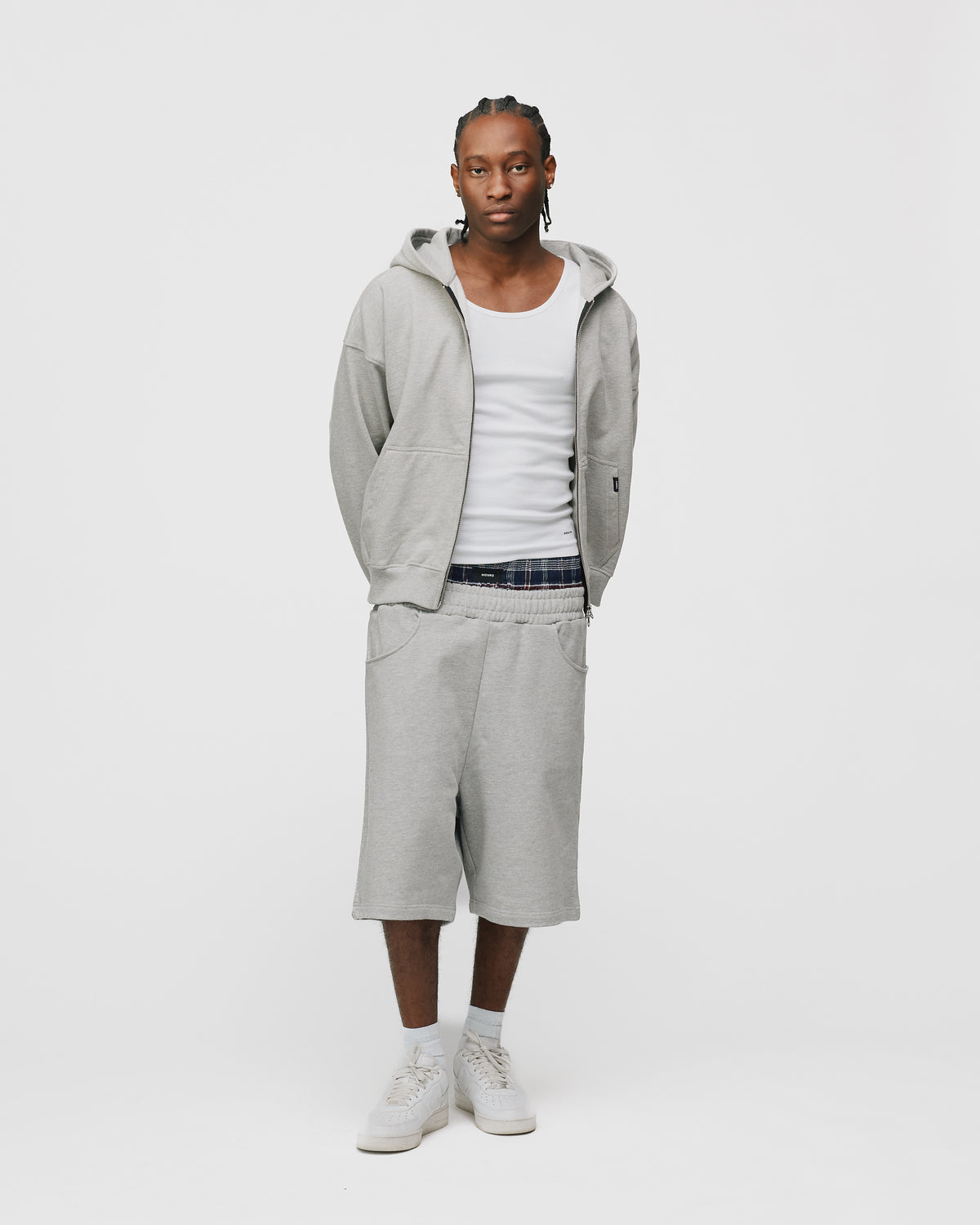 Boxer Sweatshorts - Grey