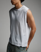 Cropped Tank Top - White
