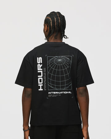 Hours International T-Shirt - Black