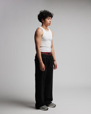 Boxer Sweatpants - Black