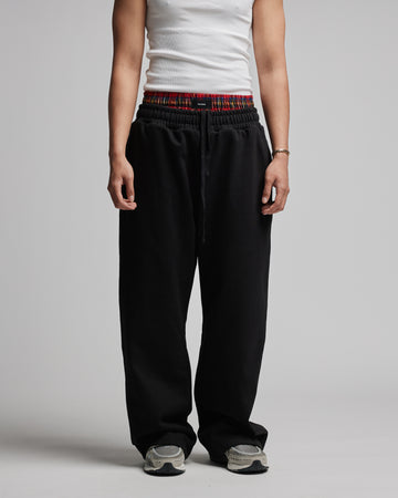 Boxer Sweatpants - Black