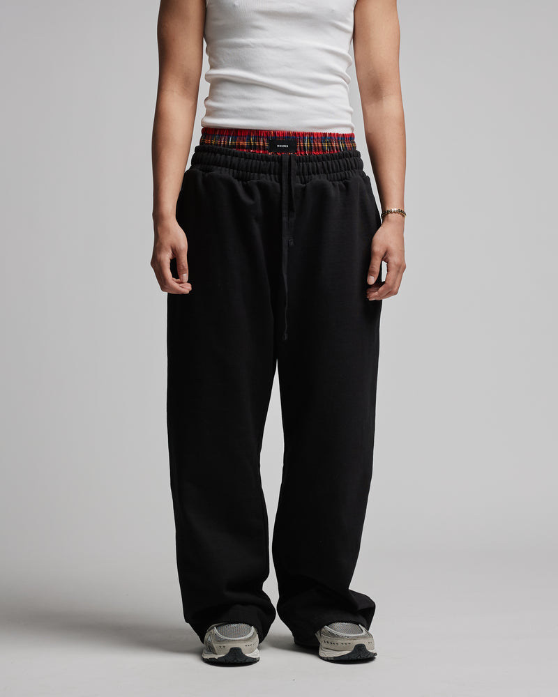 Boxer Sweatpants - Black