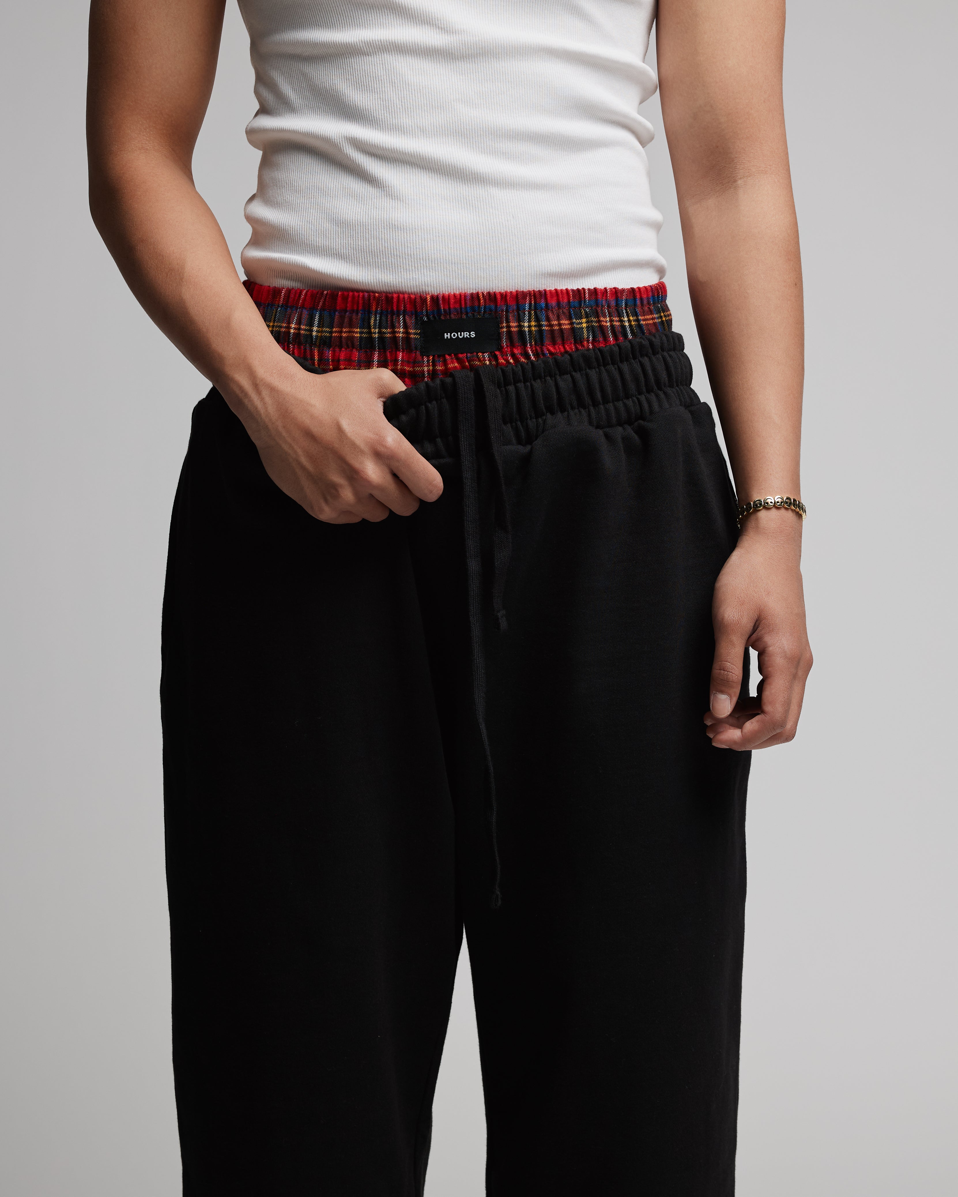 Boxer Sweatpants - Black