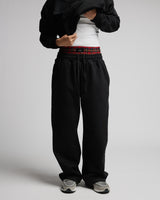 Boxer Sweatpants - Black