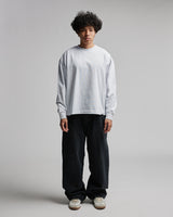Cropped Long Sleeve - White