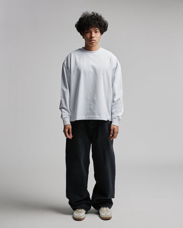 Cropped Long Sleeve - White