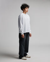 Cropped Long Sleeve - White