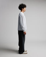 Cropped Long Sleeve - White