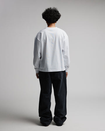 Cropped Long Sleeve - White