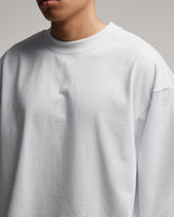 Cropped Long Sleeve - White