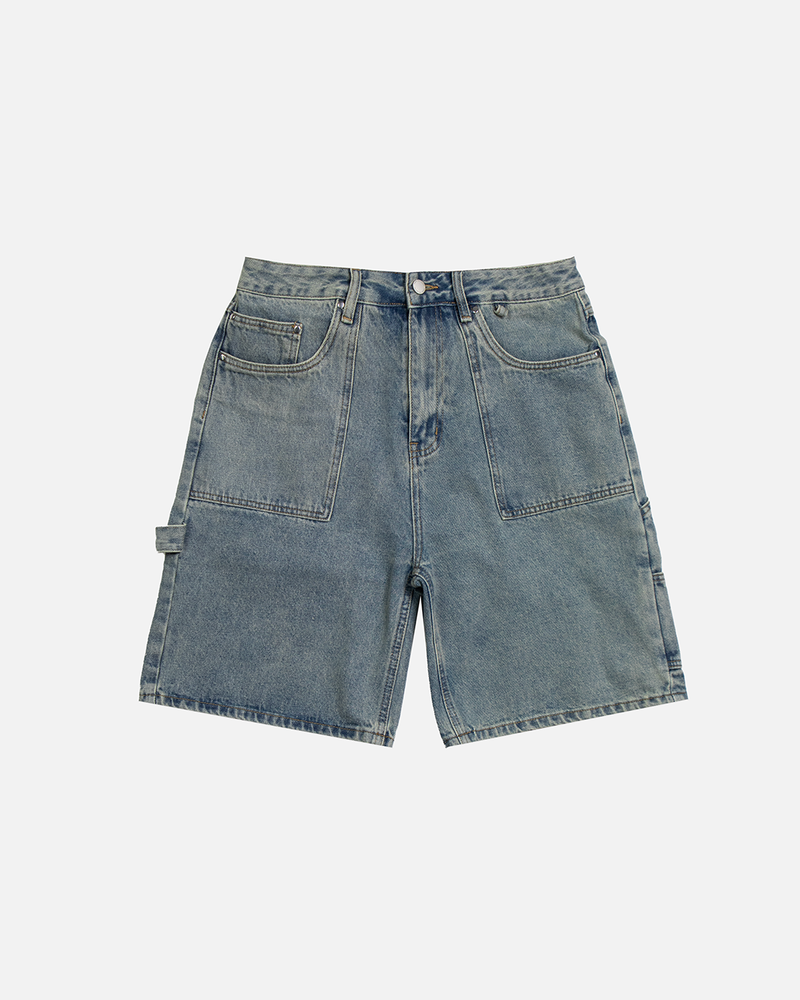 Denim Shorts Washed Blue V2