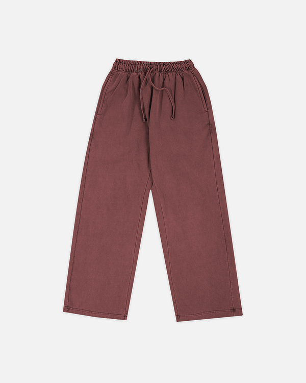 Baggy Sweatpants - Vintage Burgundy