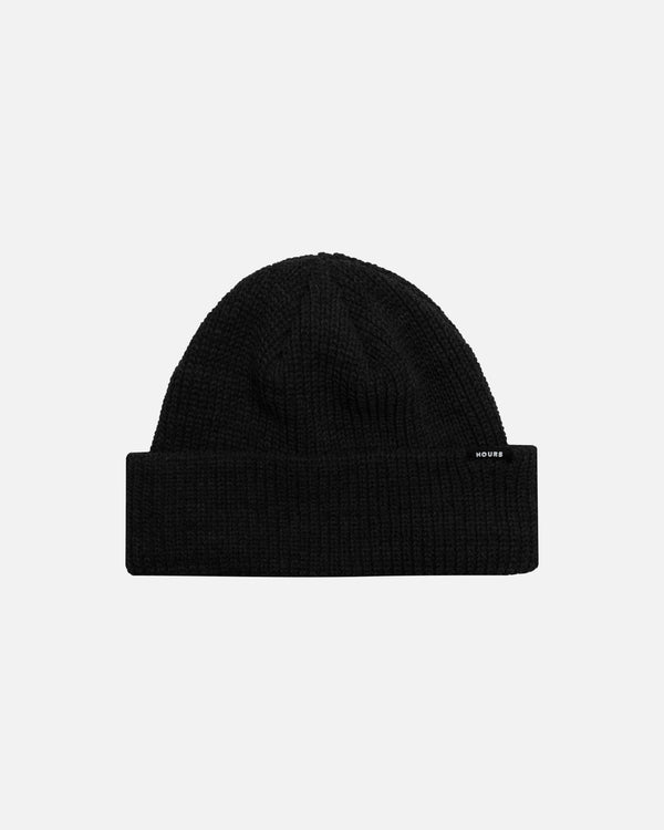 Fisherman Beanie - Black
