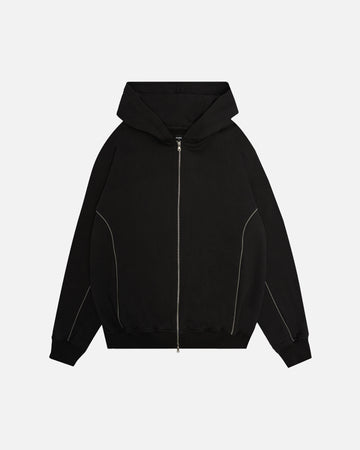 Arc Zip Hoodie - Black