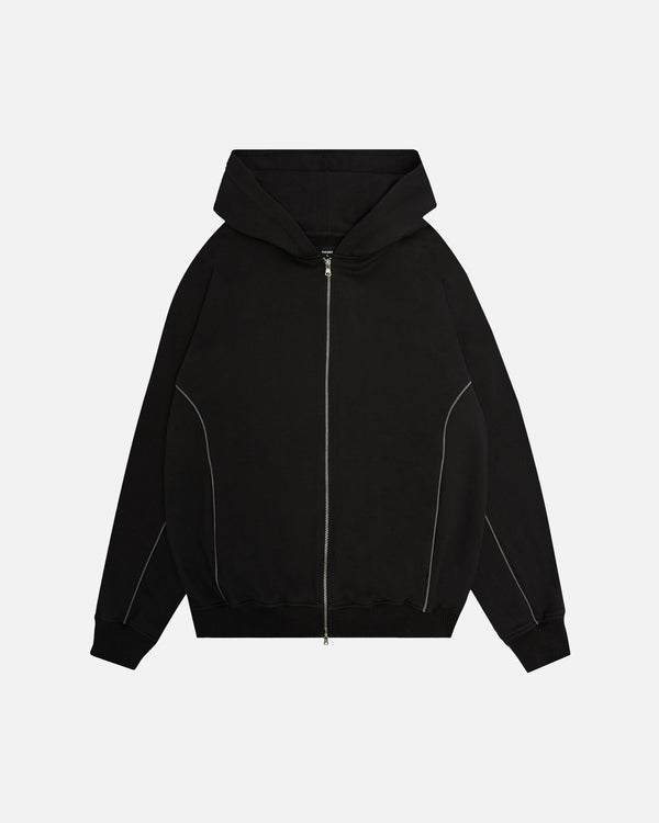 Arc Zip Hoodie - Black