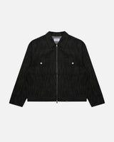 Raw Denim Jacket - Black