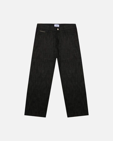 Baggy Raw Denim - Black