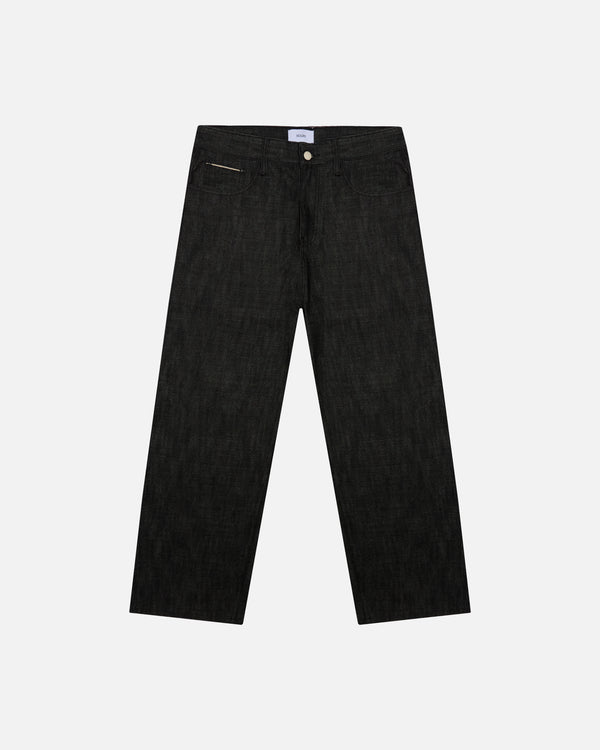 Baggy Raw Denim - Black