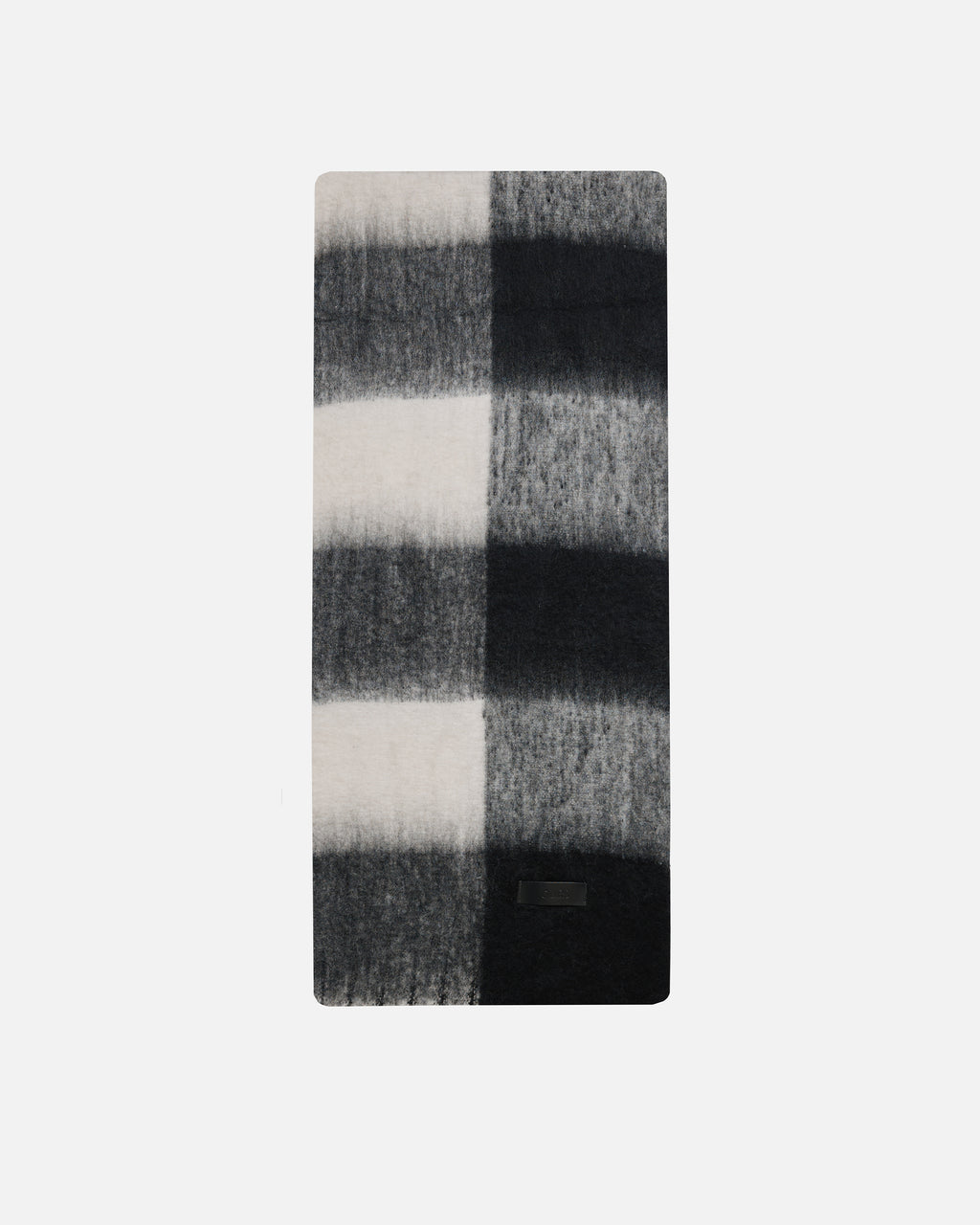 Oversized Scarf - Black/White – Hours