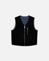 Reversible Workwear Vest - Washed Blue