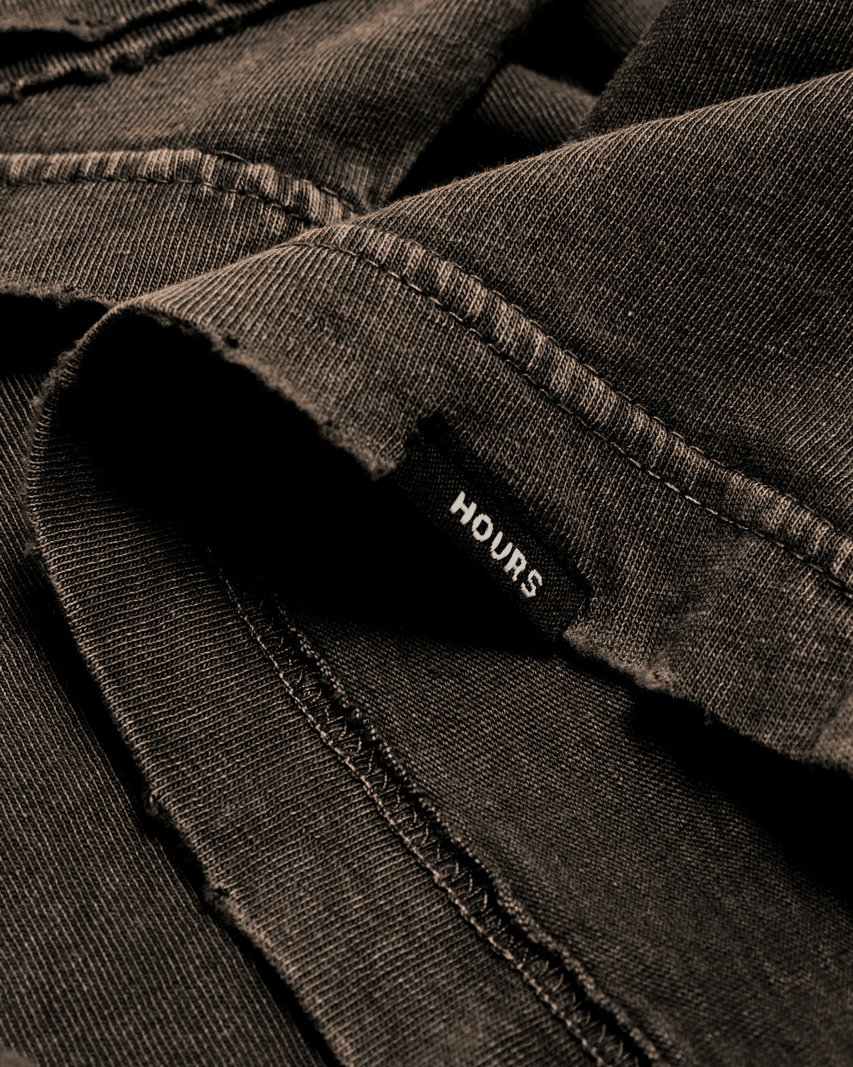 Drop Shoulder T-Shirt - Sunfaded Espresso