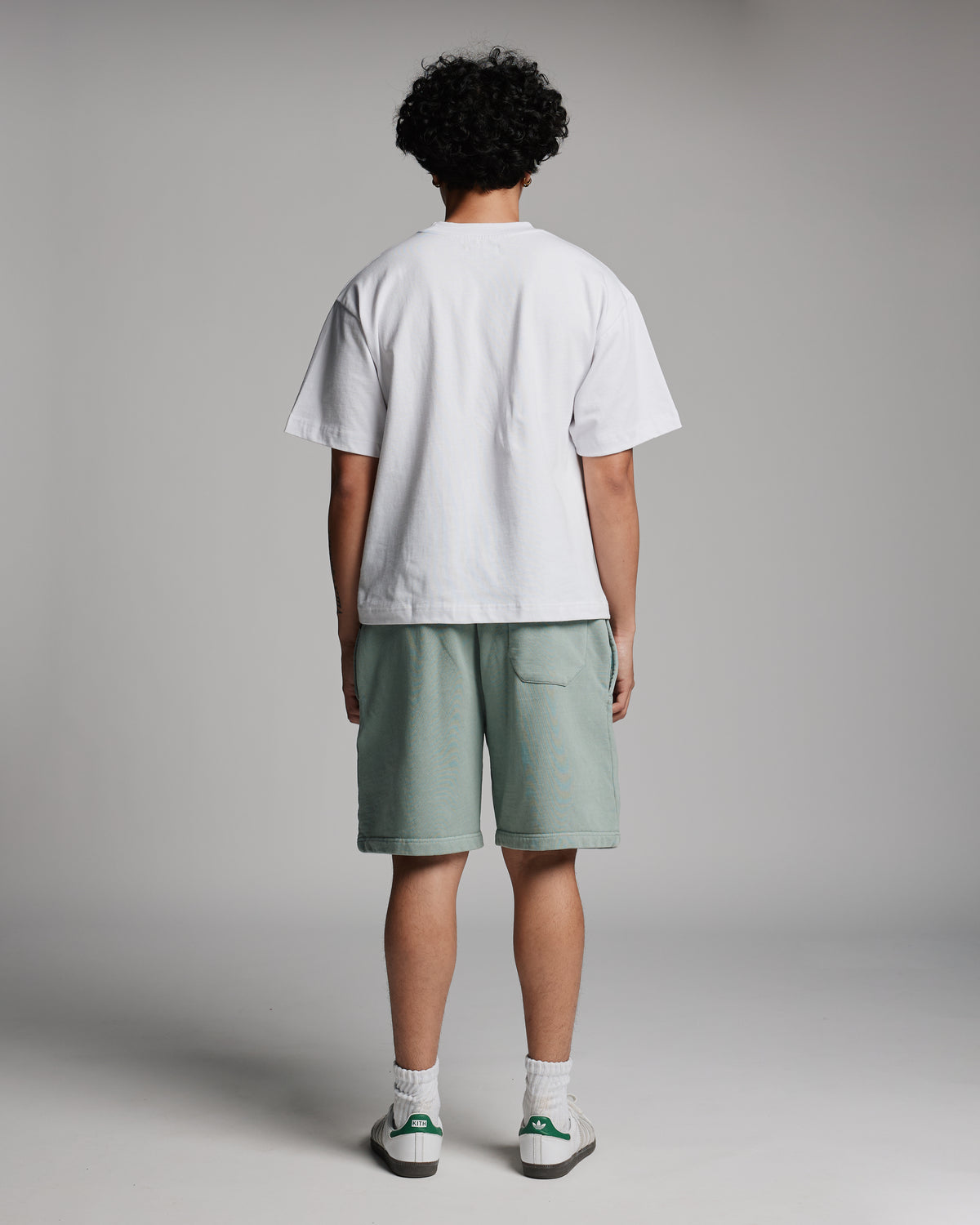 Cotton Shorts - Vintage Sage