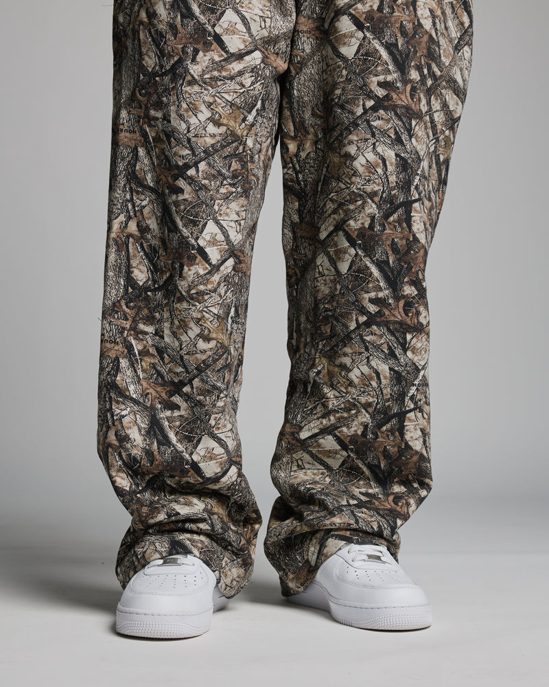 Baggy Sweatpants - Camo