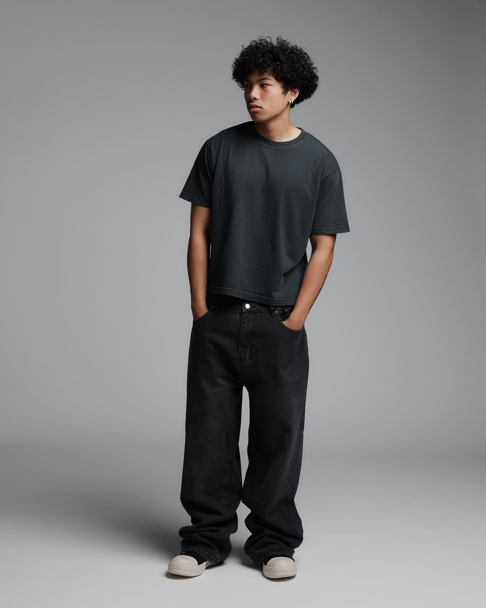 Baby T-Shirt - Washed Black – Hours