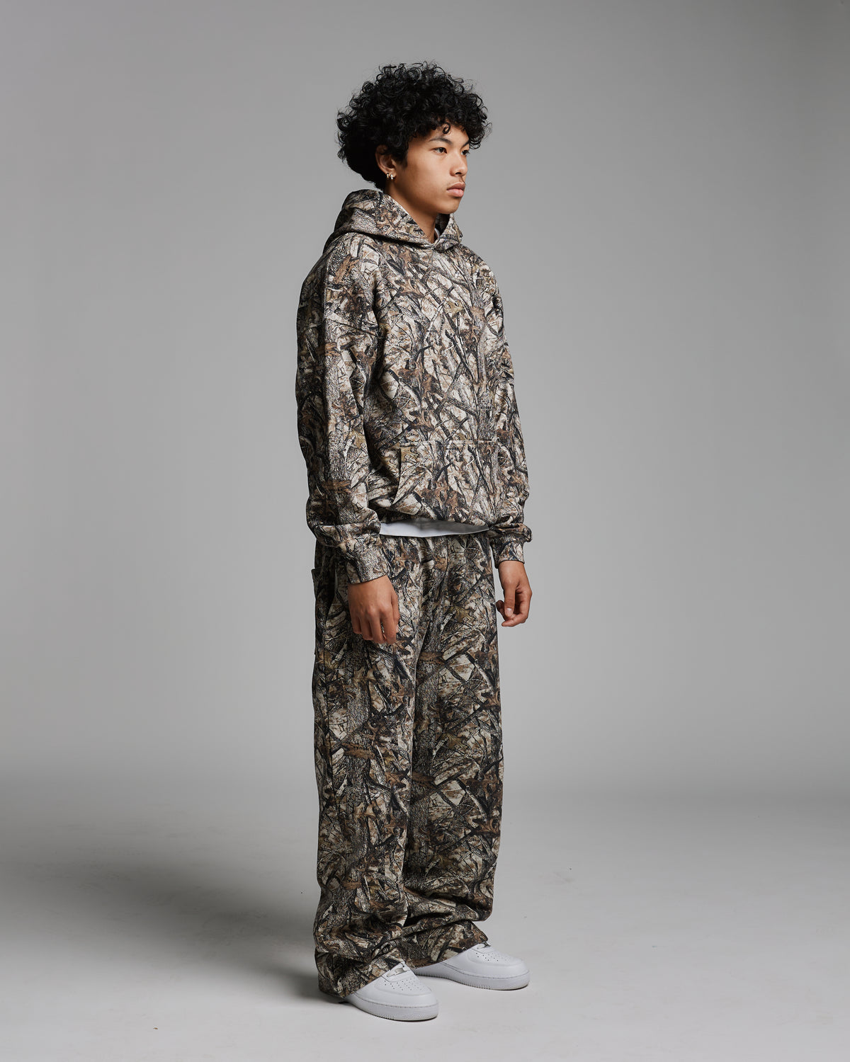 Baggy Sweatpants - Camo