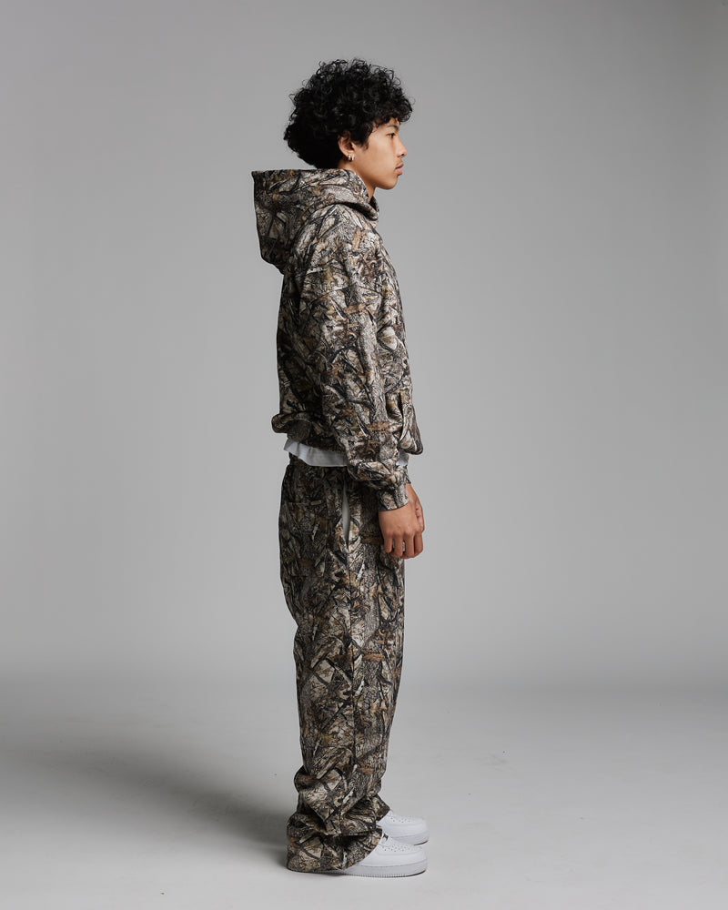 Baggy Sweatpants - Camo