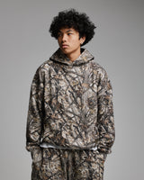 Drop Shoulder Hoodie - Camo