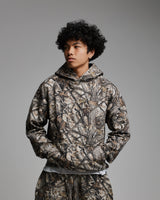 Drop Shoulder Hoodie - Camo