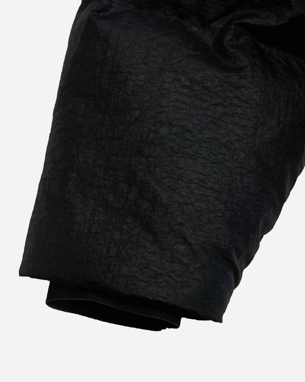 Hooded Puffer Jacket - Black