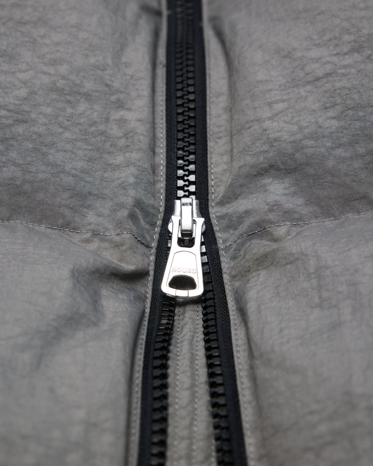 Hooded Puffer Jacket - Grey