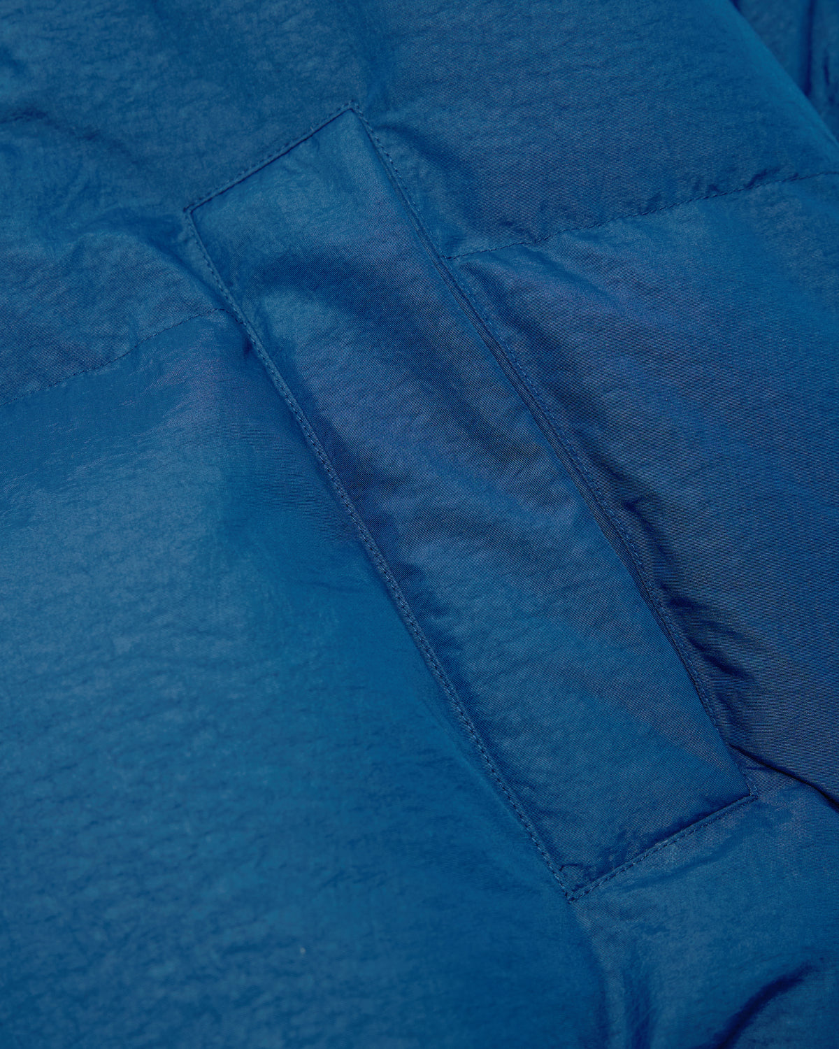 Hooded Puffer Jacket - Blue