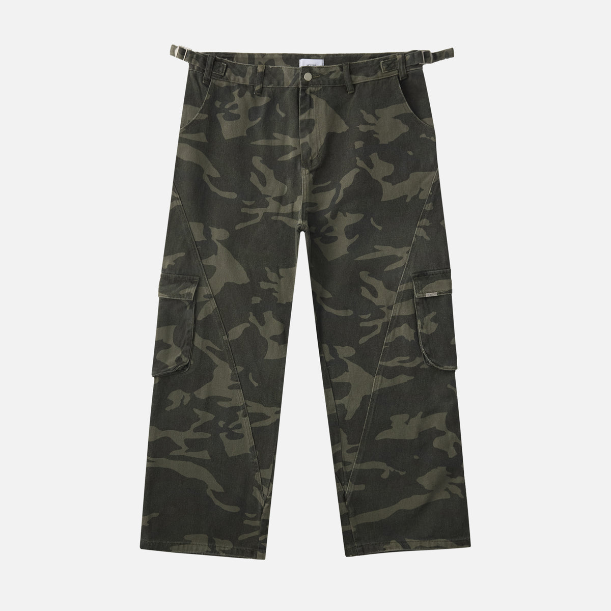 Baggy Cargo Pants - Camo