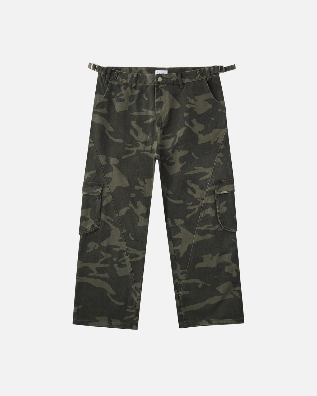 Baggy Cargo Pants - Camo