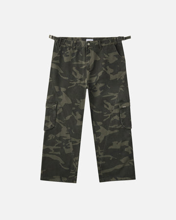 Baggy Cargo Pants - Camo