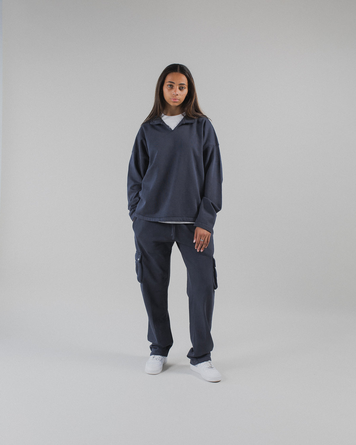 トップス Journal Standard Vintage Sweat Navy Journal Standard Vintage Sweat Navy
