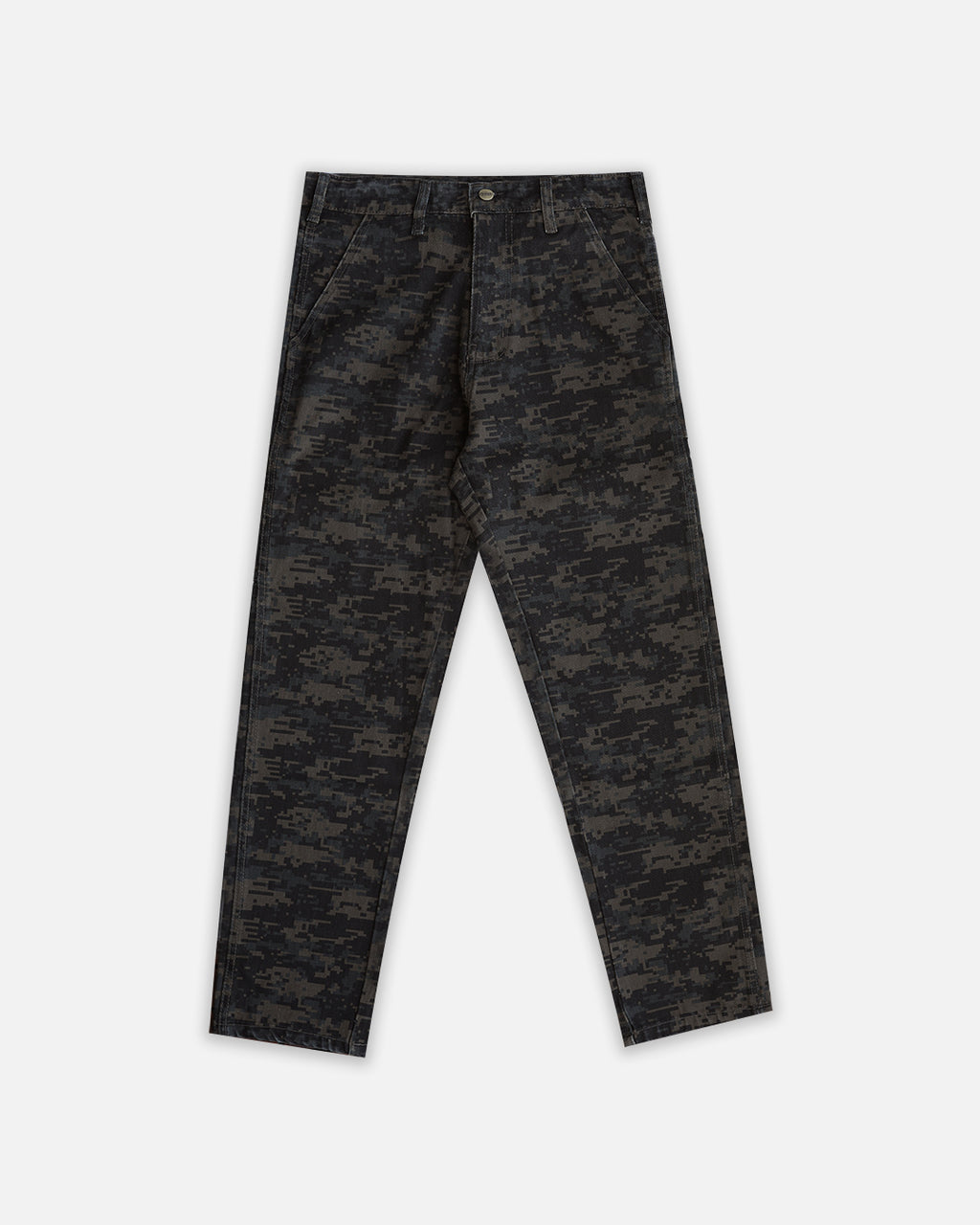 【oan】Allish Eyelet Carpenter Camo Pants CarpenterPants-