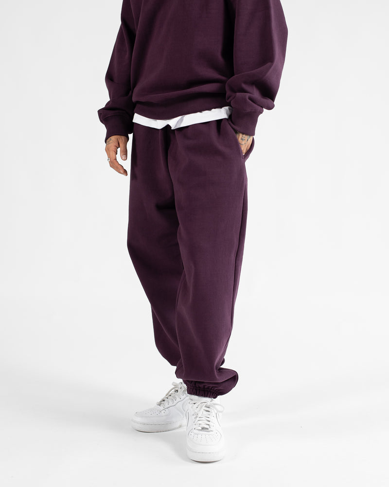 Classic Sweatpants - Wine