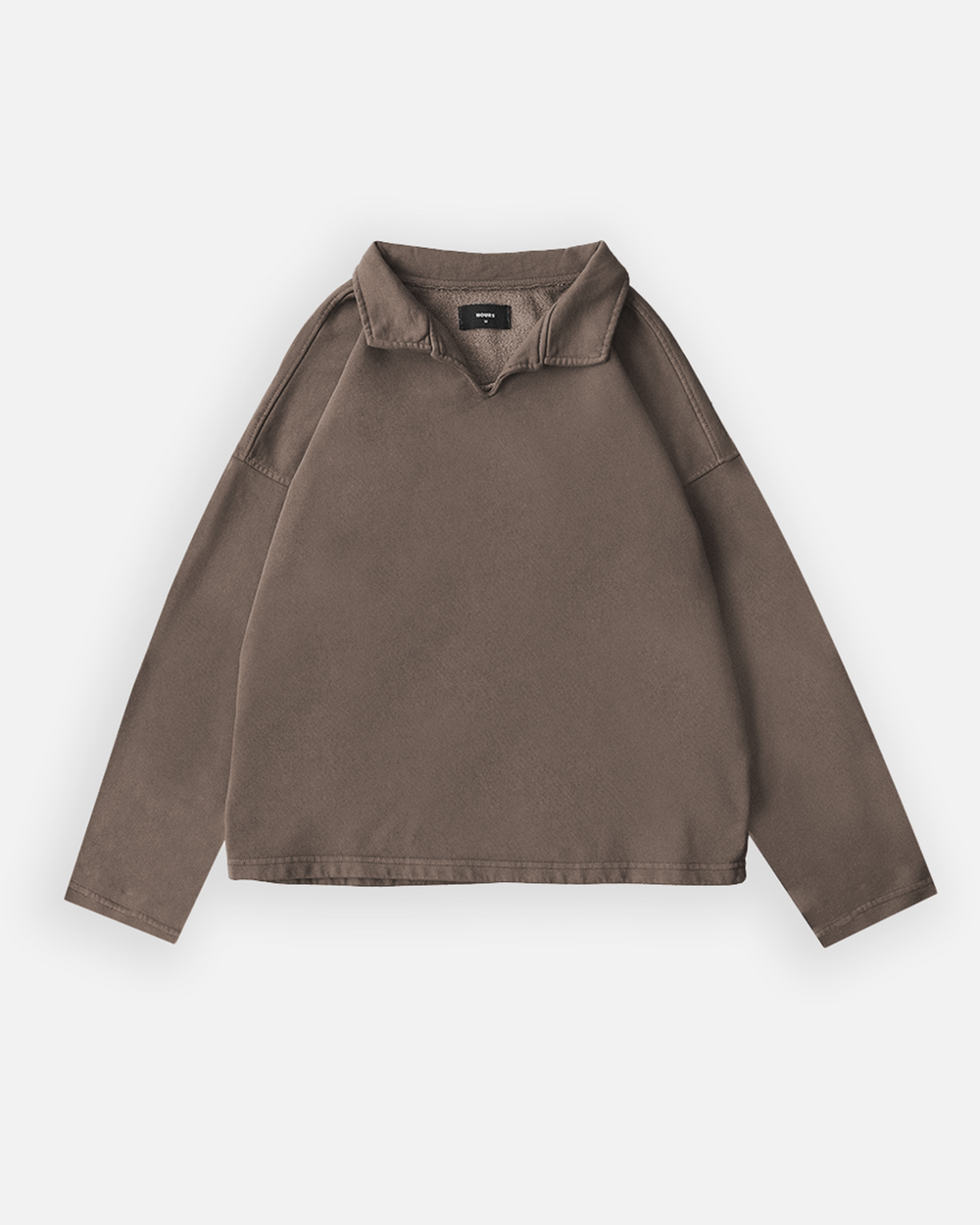 ★LORES★ Herringbone Collar Pullover Brown MUSINSA | LORES Herringbone Collar Pullover - Brown