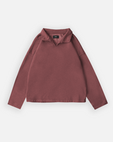 Collared Sweater - Vintage Burgundy