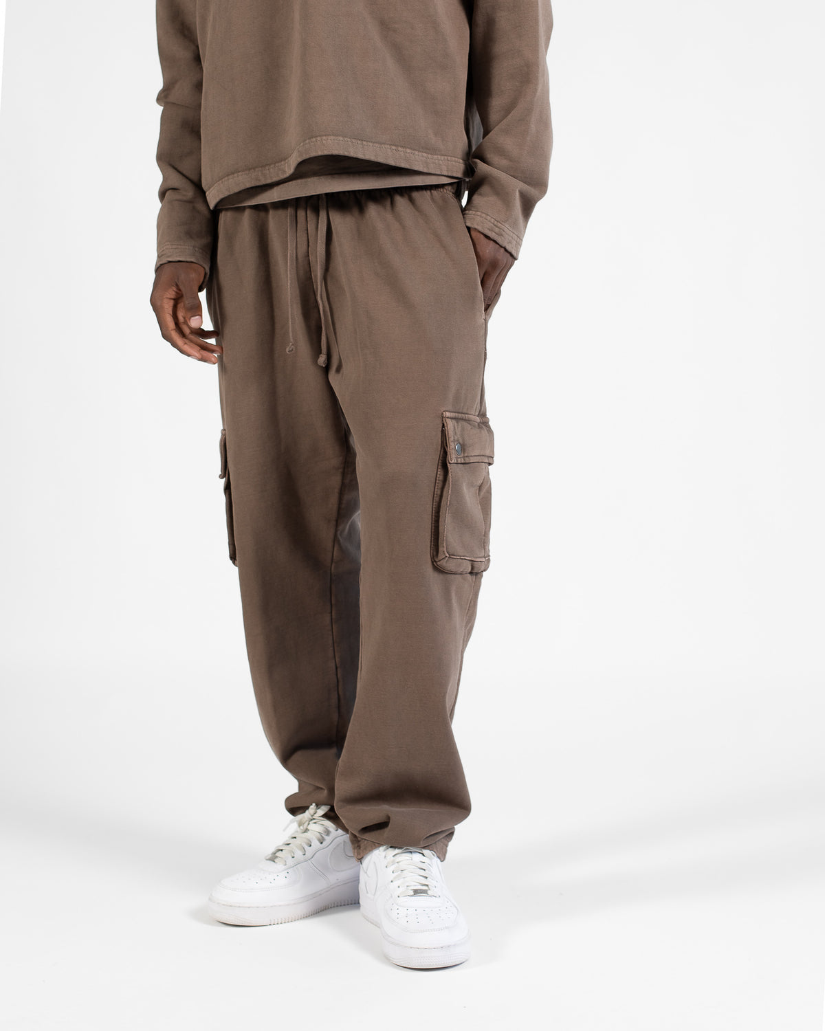 Cargo Sweatpants - Vintage Brown – Hours Cargo Sweatpants - Vintage Brown – Hours