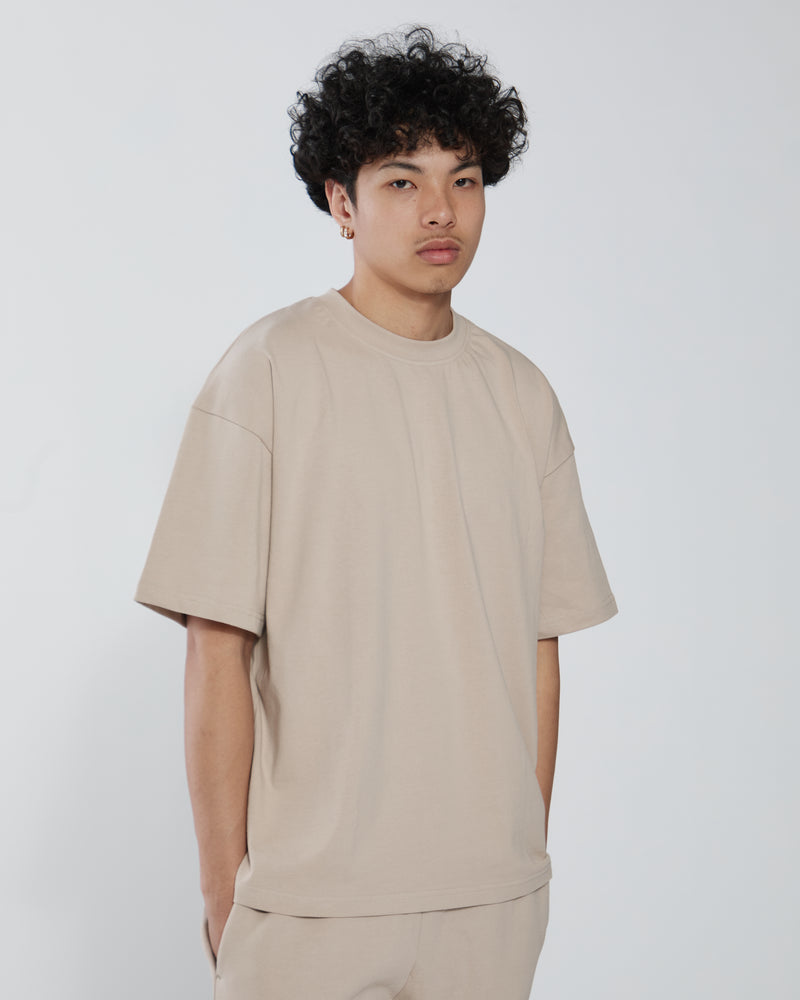 Drop Shoulder T-Shirt - Desert