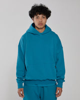 Drop Shoulder Hoodie - Laguna