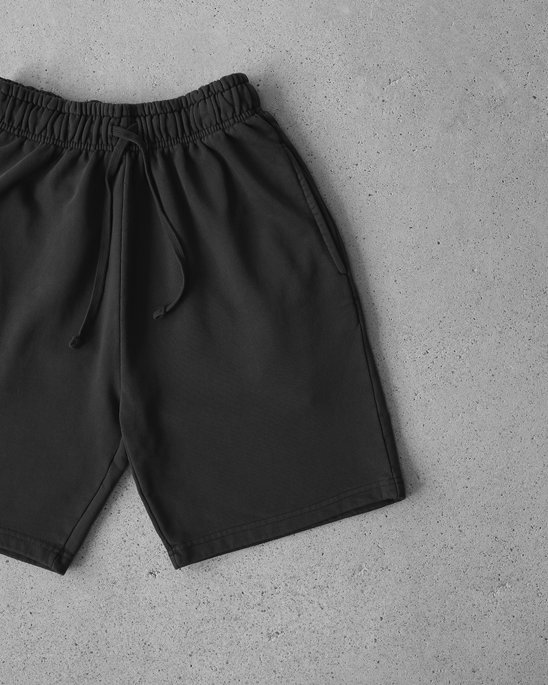 Cotton Shorts - Vintage Black